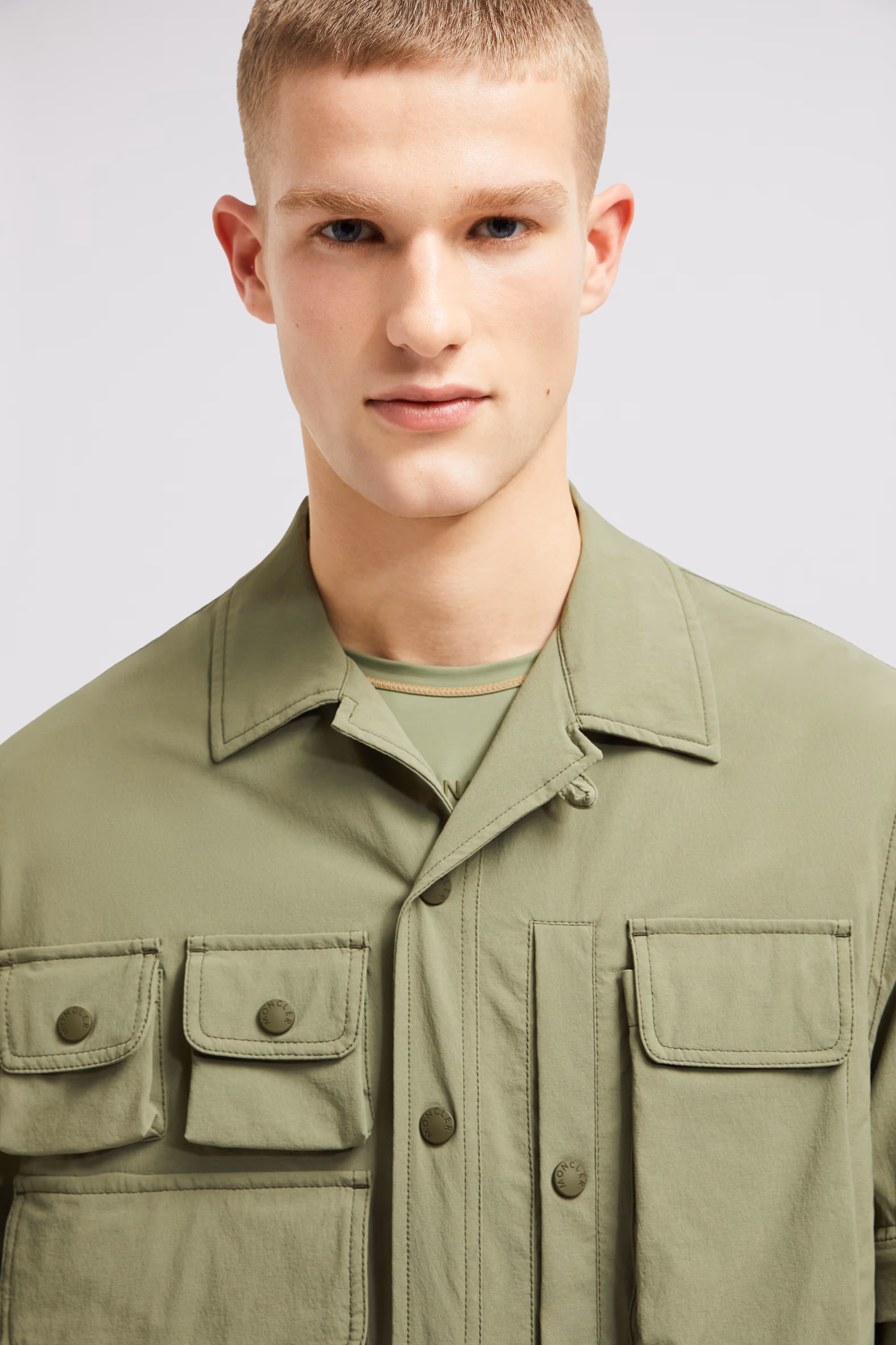 Tatra 2-in-1 Water-Repellent Field Jacket Men Sage Green Moncler 4